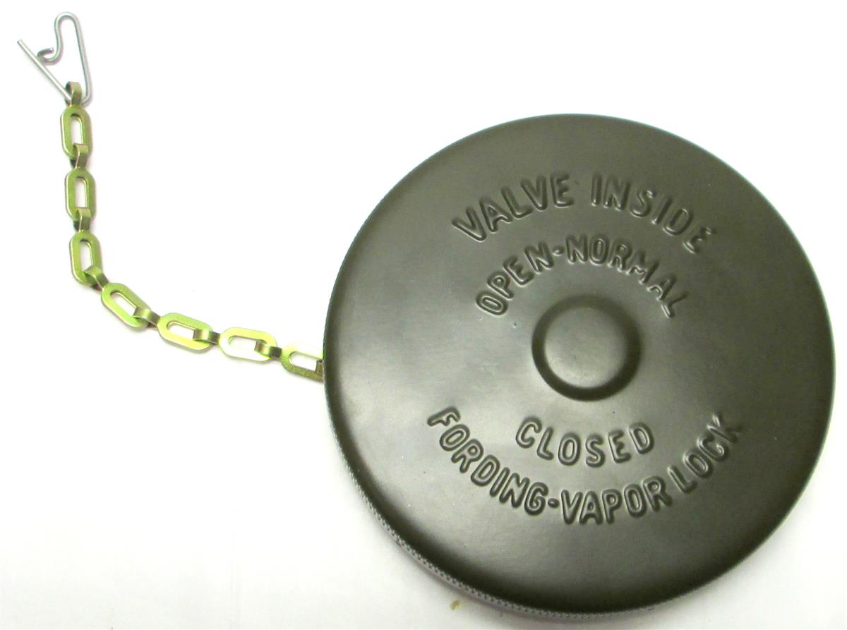 Fuel Cap Lid with Gasket and Chain and Gasket M151A1 M151A2 MUTT JEEP